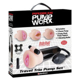 Pomp Worx Travel Trio Set Masturbator