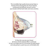 Pumped Breast Pump Medium Rose Gold - Save 20% - Fast Shipping - Sale United Kingdom Stoke-on-trent