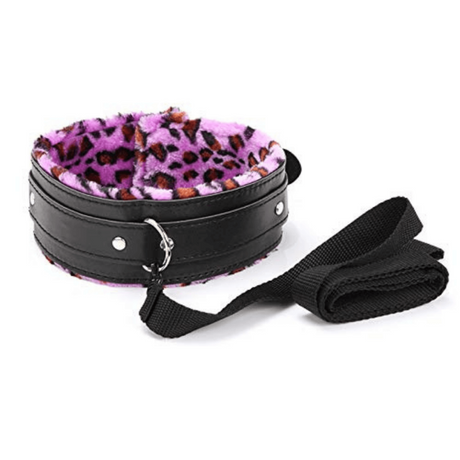 Purple Leopard Print Bondage Kit