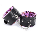 Purple Leopard Print Bondage Kit