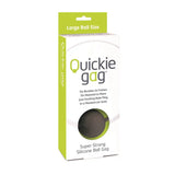 Quickie Gag Large Ball - Black - Save 20% - Fast Shipping - Sale United Kingdom Stoke-on-trent