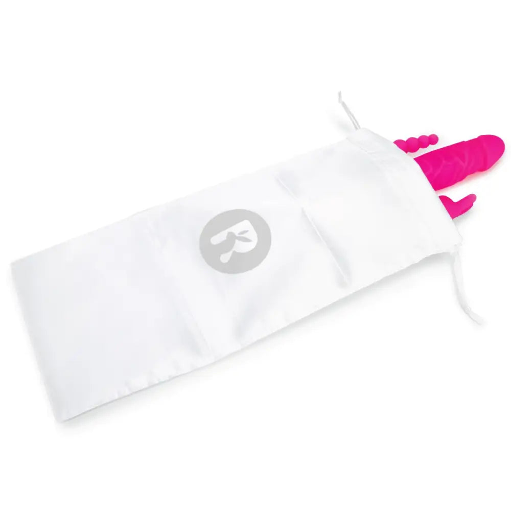 Rabbit Essentials Rr Rechargeable Slim Double Penetration Vibrator Pink - Save 20% - Rr - United Kingdom Stoke-on-trent