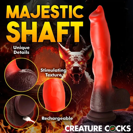 Ramming Hound Thrusting & Vibrating Silicone Dildo - Fast Shipping - New Products United Kingdom Stoke-on-trent