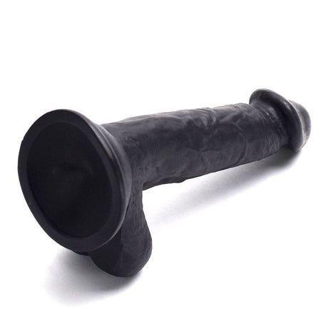 Real Feel 5.5 Inch Black Suction Cup Dildo - Dildos - Save 25%
