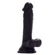 Real Feel 5.5 Inch Black Suction Cup Dildo - Dildos - Save 25% - Fast Shipping - United Kingdom Stoke-on-trent