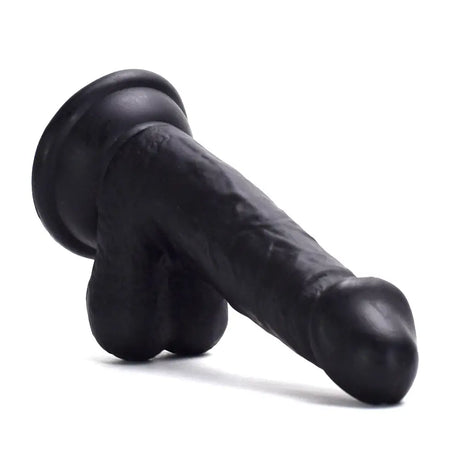Real Feel 5.5 Inch Black Suction Cup Dildo - Dildos - Save 25% - Fast Shipping - United Kingdom Stoke-on-trent