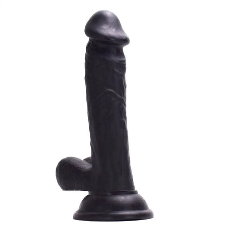 Real Feel 5.5 Inch Black Suction Cup Dildo - Dildos - Save 25% - Fast Shipping - United Kingdom Stoke-on-trent