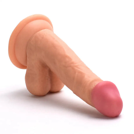 Real Feel 5.5 Inch Flesh Suction Cup Dildo - Dildos - Save 25% - Fast Shipping - United Kingdom Stoke-on-trent