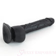 Real Feel 9 Inch Suction Cup Dildo Black - Save 10% - 15% - Fast Shipping - Dildos United Kingdom Stoke-on-trent