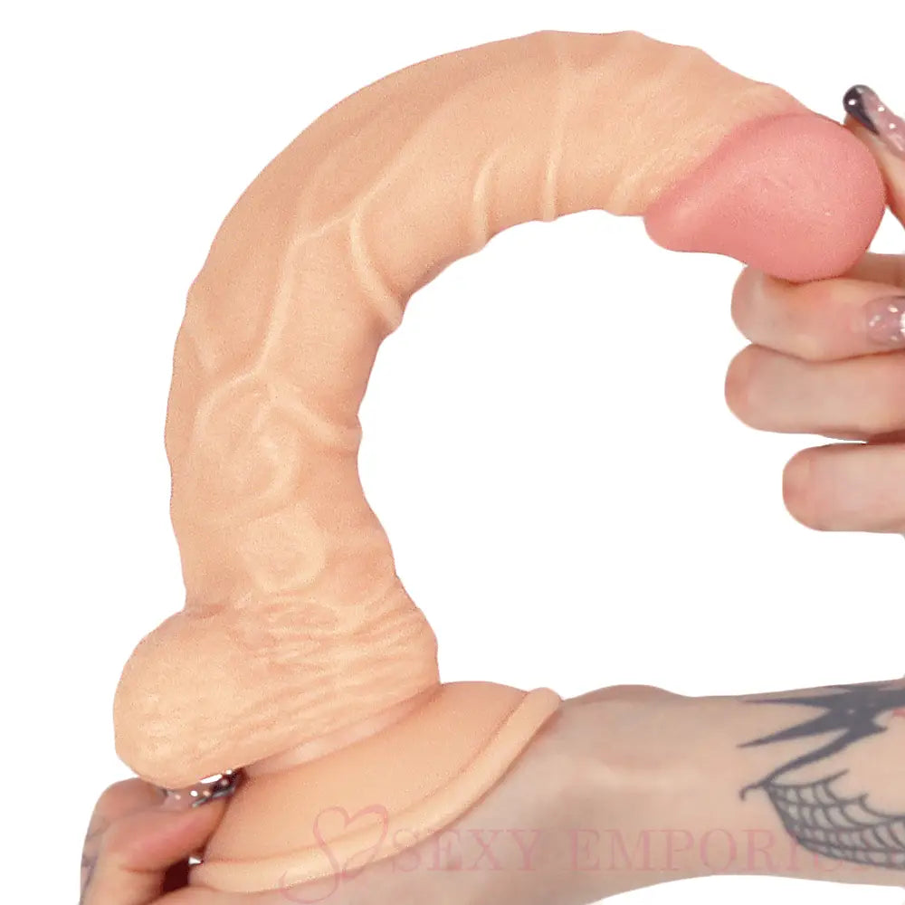 Real Lover 10 Inch Suction Cup Dildo Flesh - Dildos - Save 25% - Fast Shipping - United Kingdom Stoke-on-trent