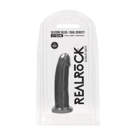 Real Rock Silicone Dildo Without Balls 6’’ (black) - Save 15% - (black) - Fast - United Kingdom Stoke-on-trent