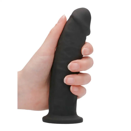 Real Rock Silicone Dildo Without Balls 6’’ (black) - Save 15% - (black) - Fast - United Kingdom Stoke-on-trent