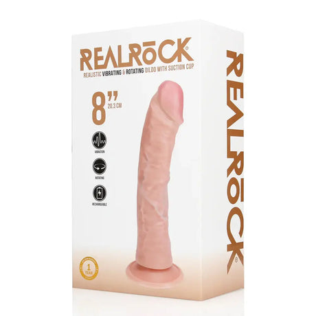 Real Rock - Vibrating and Rotating Regular Curved Cock - 8 / 20 5 Cm - Flesh - Save 10% - Cm - Dildo United Kingdom Stoke-on-trent