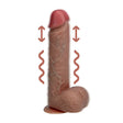 Real Rock - Vibrating and Thrusting Straight Cock with Balls - 8 / 20 5 Cm - Tan - Save 10% - Dildo United Kingdom Stoke-on-trent