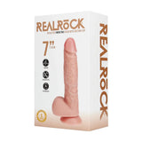 Real Rock - Vibrating Regular Straight Cock with Balls - 7 / 18 Cm - Flesh - Save 10% - Cm - Dildo United Kingdom Stoke-on-trent