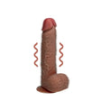 Real Rock - Vibrating Regular Straight Cock with Balls - 7 / 18 Cm - Tan - Save 10% - Cm - Dildo United Kingdom Stoke-on-trent
