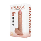 Real Rock - Vibrating Regular Straight Cock with Balls - 9 / 23 Cm - Tan - Save 10% - Cm - Dildo United Kingdom Stoke-on-trent
