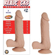Realcocks Dual Layer Bendable Dildo 7 Inch Vanilla - Save 30% - Realcocks - Fast Shipping - United Kingdom Stoke-on-trent