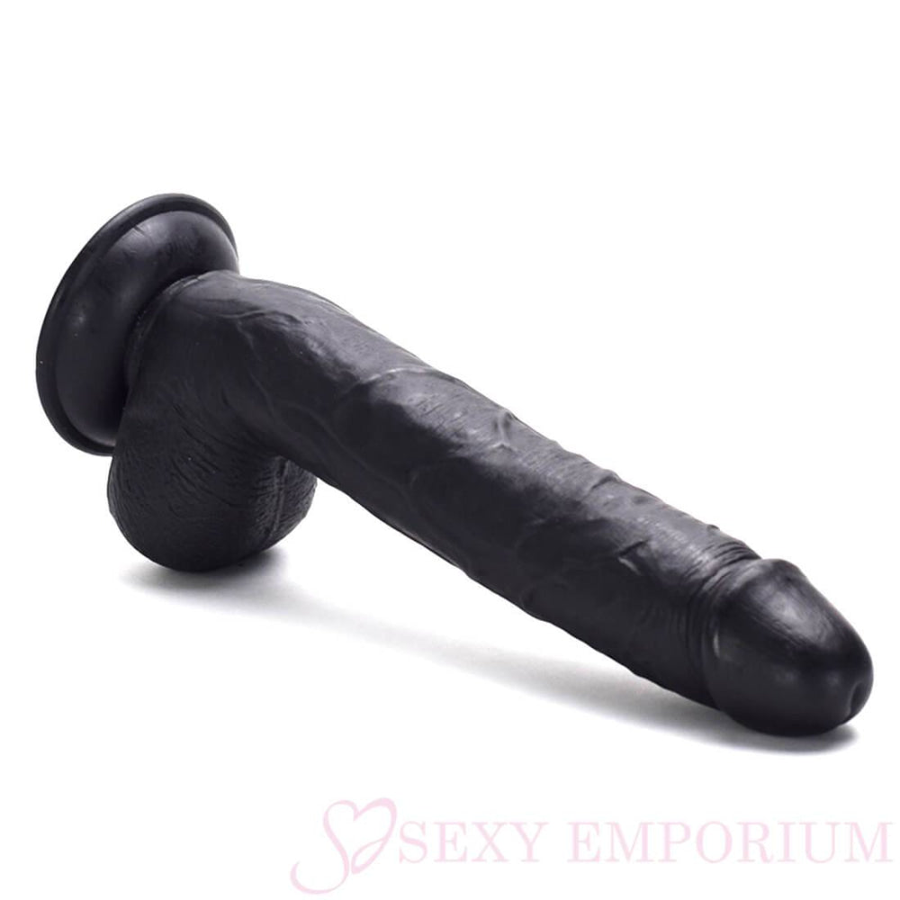Realistic 10 Inch Strap On Dildo With Balls