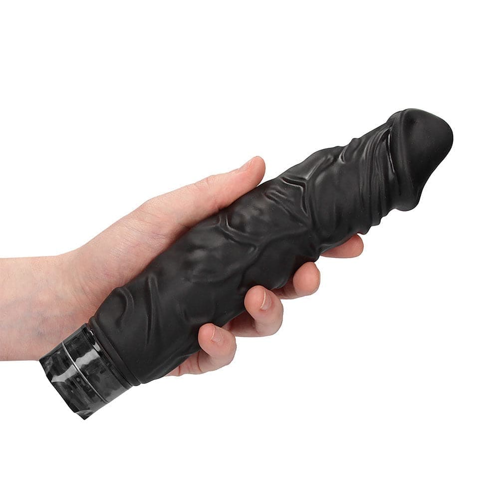 Realistic 10 Speed Vibrator Black - Save 30% - Sale