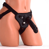 Realistic 6 Inch Strap on with Black Harness - Save 25% - on - Fast Shipping - Sale United Kingdom Stoke-on-trent