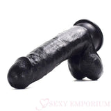 Realistic 6 Inch Suction Cup Dildo Black - Save 20% - Fast Shipping - United Kingdom Stoke-on-trent