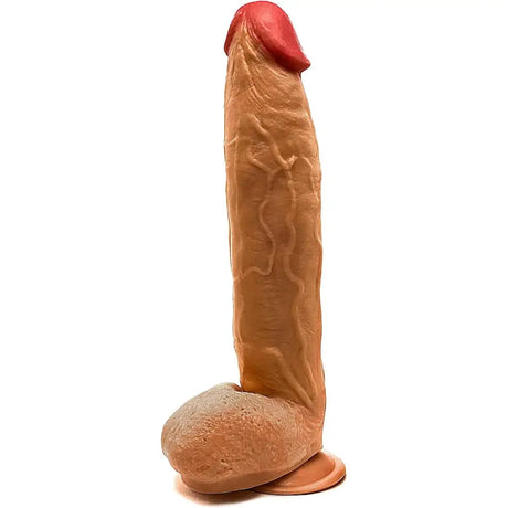 Realistic Dildo Sex Toy for Women Men Couples Real Feel Brown Dong Suction Cup - for - Original Sexy Emporium United Kingdom Stoke-on-trent
