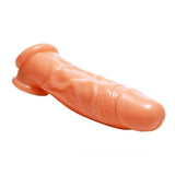 Realistic Flesh Penis Enhancer and Ball Stretcher 8 Inches - Save 20% - Sale United Kingdom Stoke-on-trent