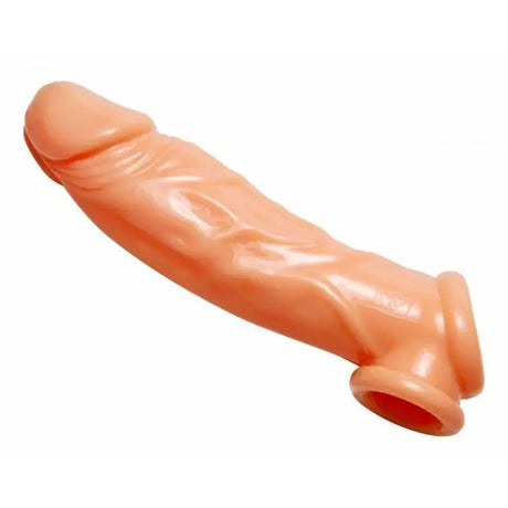 Realistic Flesh Penis Enhancer and Ball Stretcher 8 Inches - Save 20% - Sale United Kingdom Stoke-on-trent