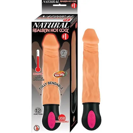 Realistic Warming 7 Inch Vibrating Dildo Vanilla - Dildos - Save 25% - Inch - Fast Shipping - United Kingdom Stoke-on-trent