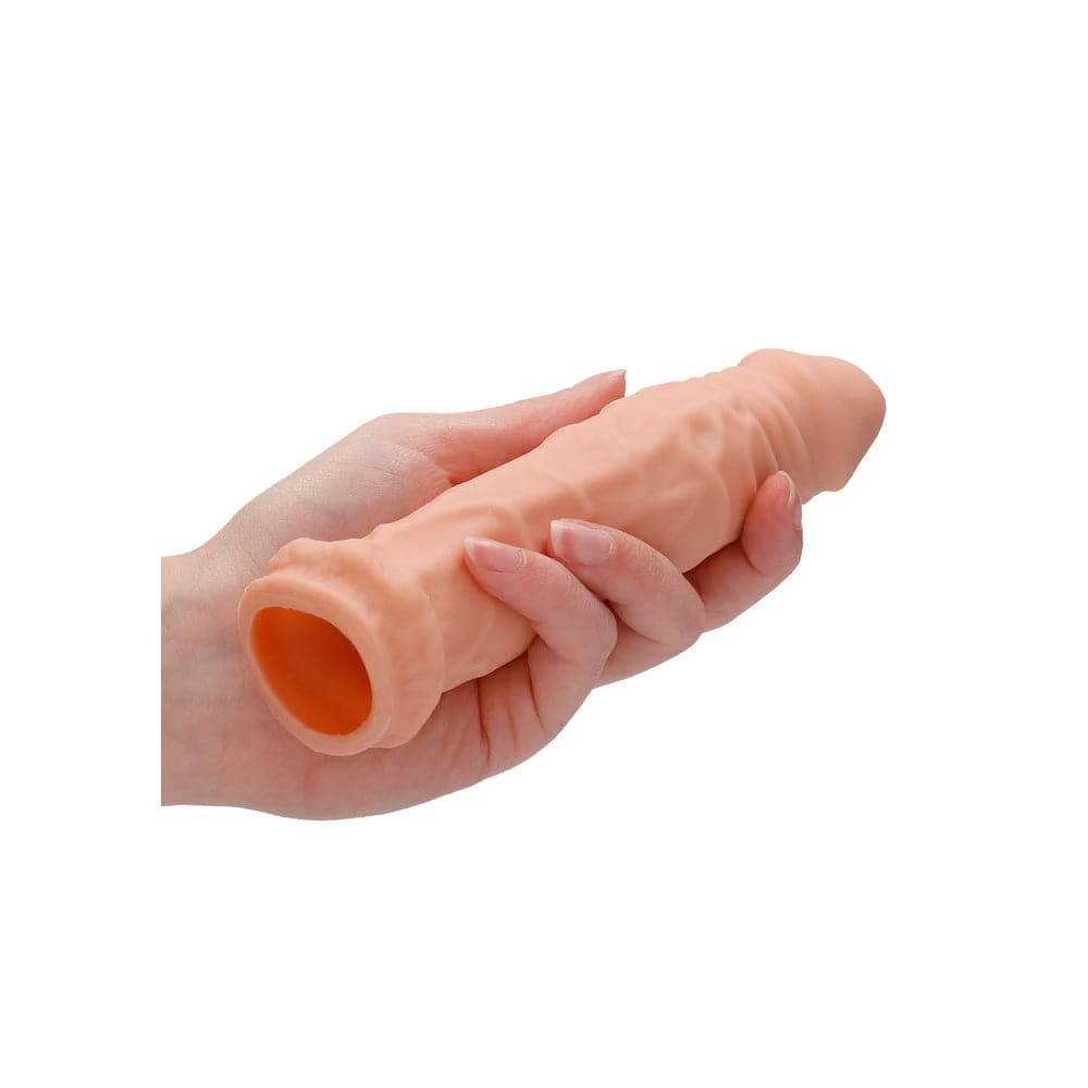Realrock 6 Inch Penis Sleeve Flesh Pink - Save 30% - Sale