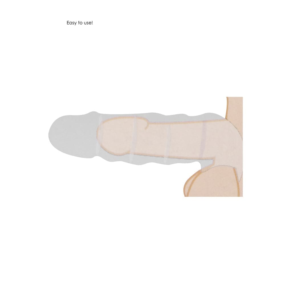 Realrock 6 Inch Penis Sleeve Flesh Pink - Save 30% - Sale