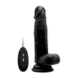 Realrock 8 Inch Vibrating Realistic Cock with Scrotum - Save 25% - Realrock with - Fast Shipping - Sale United Kingdom Stoke-on-trent