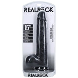 Realrock Extra Large Straight Dildo with Balls 15 Inch - Realrock - Fast Shipping - United Kingdom Stoke-on-trent