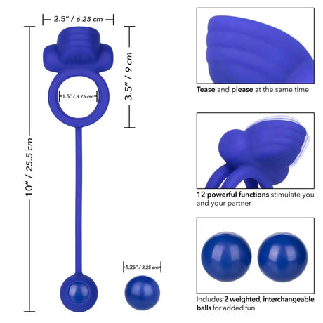 Rechargeable Dual Rockin Rim Enhancer Cock Ring - Save 30% - Fast Shipping - Sale United Kingdom Stoke-on-trent