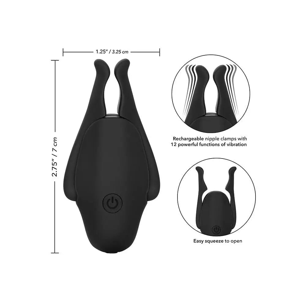 Rechargeable Nipplettes Vibrating Nipple Clamps - Save 15% - Fast Shipping - Sale United Kingdom Stoke-on-trent