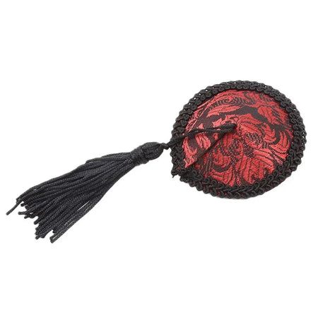 Red & Black Nipple Tassels - Save 25% - Fast Shipping - Sale United Kingdom Stoke-on-trent