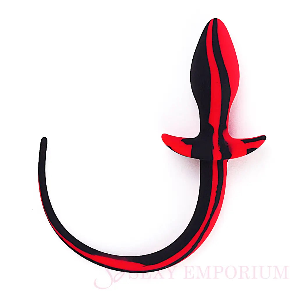 Red & Black Silicone Dildo Butt Plug Whip Set - Save 20% - Fast - Sale United Kingdom Stoke-on-trent
