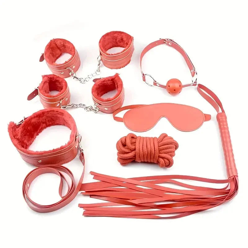 Red Bondage Kit - Adjustable