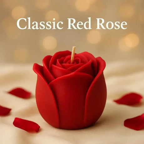Red Rose Drip Candle Low Temperature - Save 30% - Fast Shipping - Sale United Kingdom Stoke-on-trent