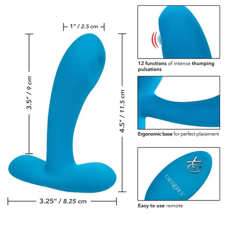 Remote Controlled Pulsing Pleaser Vibrator - Save 30% - Fast Shipping - Sale United Kingdom Stoke-on-trent