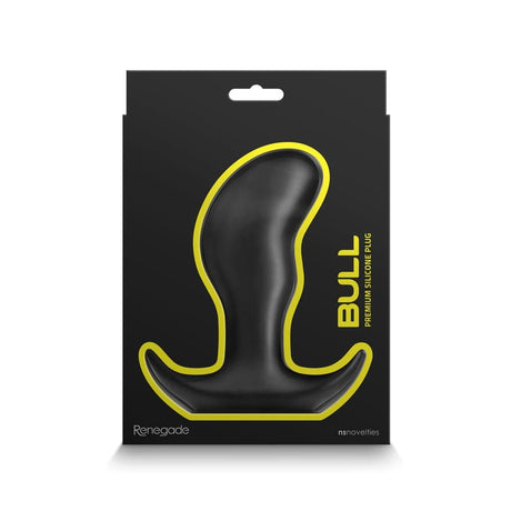 Renegade Bull Premium Silicone Anal Plug - Save 30% - Sale