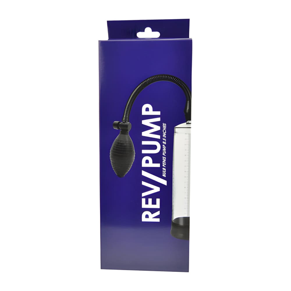 Rev-pump Bulb Penis Pump 8.5 Inches - Male Sex Toys - Save 20% - Sale