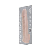 Rev Sleeves 7.5 Inch Girthy Realistic Silicone Penis Extension Sleeve Cock and Extenders United Kingdom Stoke on Trent
