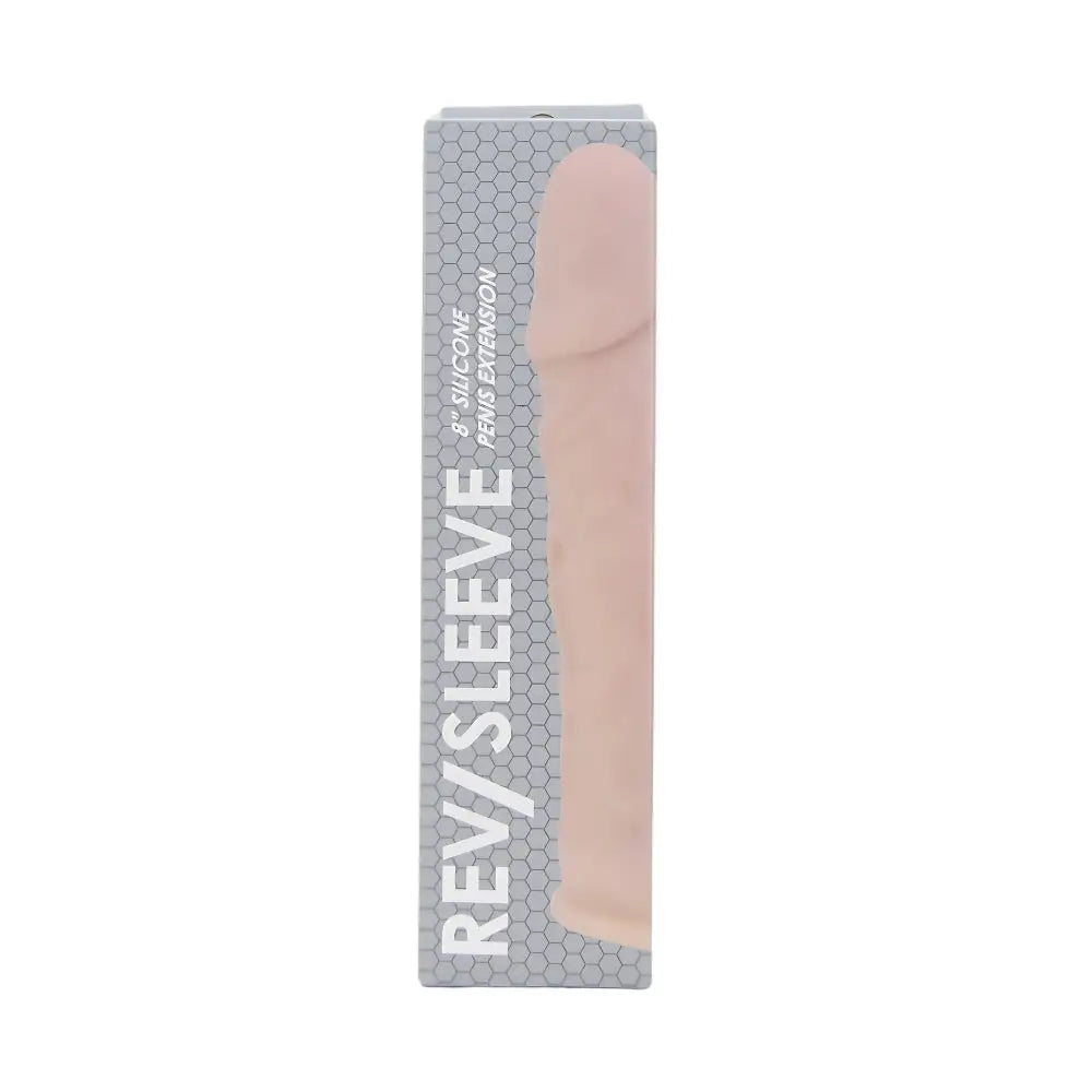 Rev-sleeves 8 Inch Realistic Silicone Penis Extension Sleeve - Rev-sleeves - Fast - Cock Sleeves and Extenders United Kingdom Stoke-on-trent
