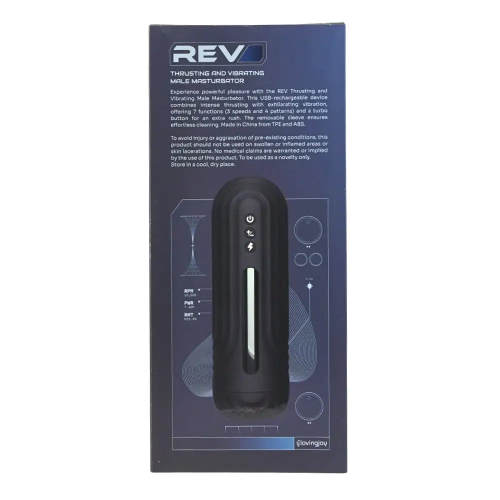 Rev Thrusting and Vibrating Male Masturbator - New Products – Latest Sex Toys & Adult Arrivals United Kingdom Stoke-on-trent