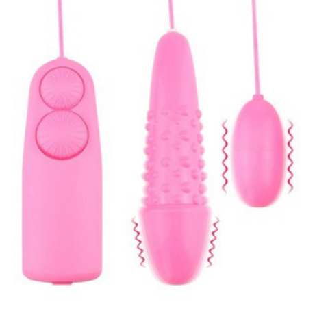 Ribbed Endless Pleasure Love Egg Vibrator - Sexy Emporium