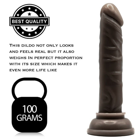 Rich Brown Slimline Backdoor Explorer Dildo 5 Inch - Sex Toys - Save 20% - Fast Shipping | Sexy