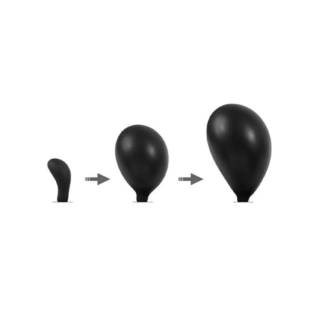 Rimba Latex Play Inflatable Anal Plug - Save 30% - Fast Shipping - Dildo United Kingdom Stoke-on-trent