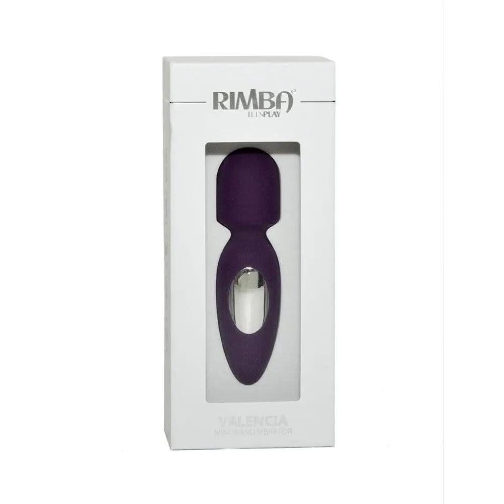Rimba Valencia Mini Wand Vibrator Purple - Save 25% - Fast Shipping - United Kingdom Stoke-on-trent